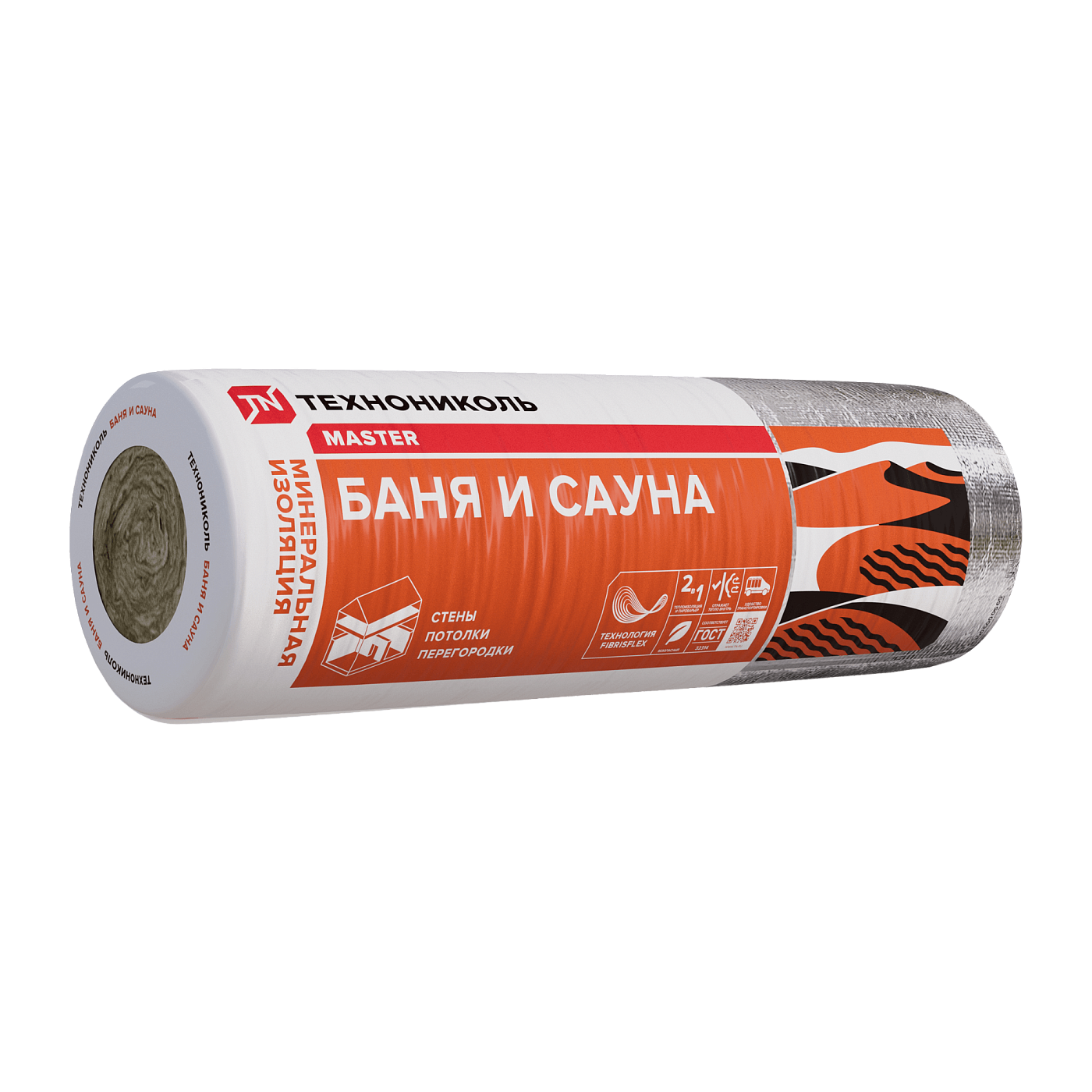 ТЕХНОНИКОЛЬ БАНЯ И САУНА 1200x12500x50 мм (0,75м3 / 15м2)